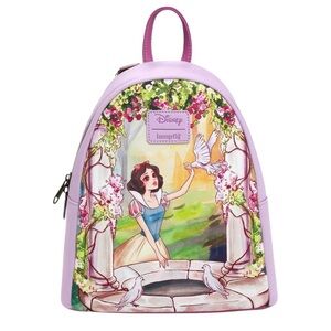 NEW Loungefly Disney Snow White & The Seven Dwarfs Wishing Well Portrait Mini